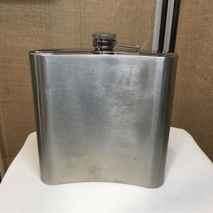 40 OUNCE STAINLESS STEEL FLASK BY MERCHSOURCE